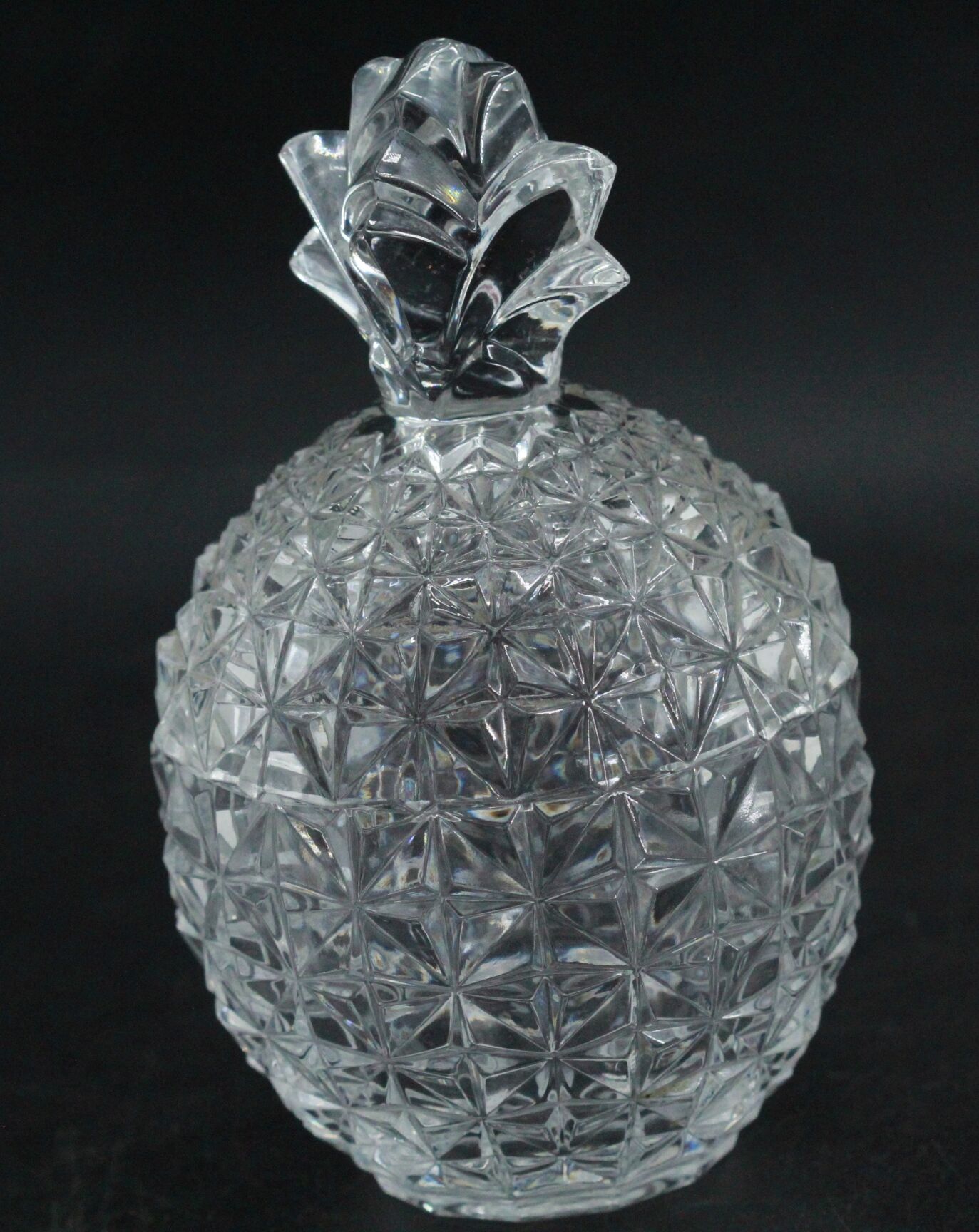 Glass pineapple candy