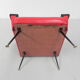 Vintage skai armchair with armrests
