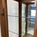 Solid walnut display case