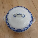 Old soup tureen Digoin and Sarreguemines