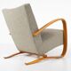Pair of Bentwood Armchairs by Jindrich Halabala H269, Czech Republic, 1940s