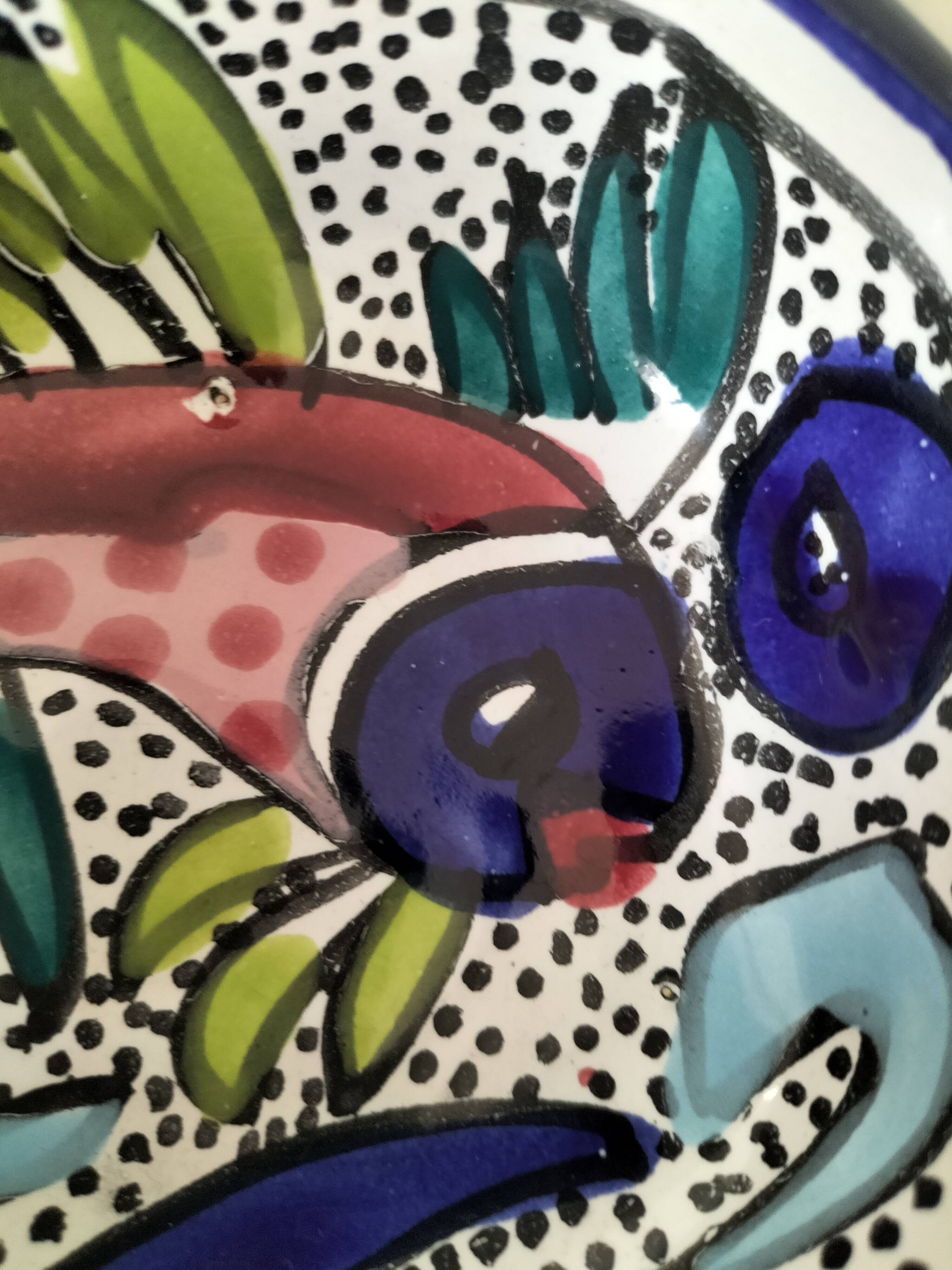 4 glazed earthenware bowls