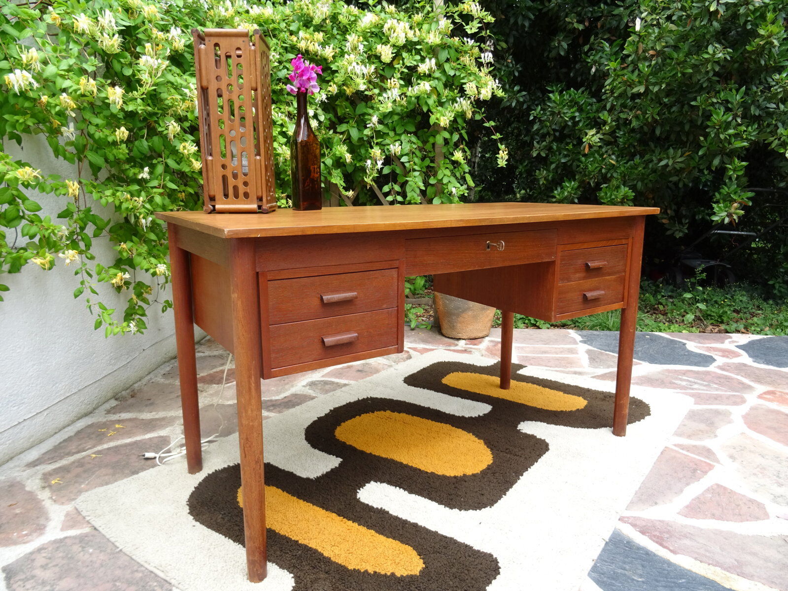 Scandinavian teak desk