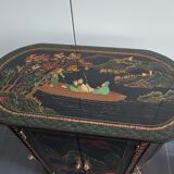 Japanese bar furniture painted and lacquered