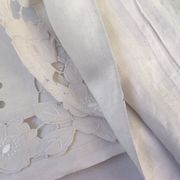 Drap Richelieu 2 personnes pur coton