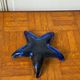 Blue glass catch-all trays
