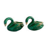 Ceramic swan salt and pepper shaker