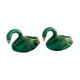 Ceramic swan salt and pepper shaker