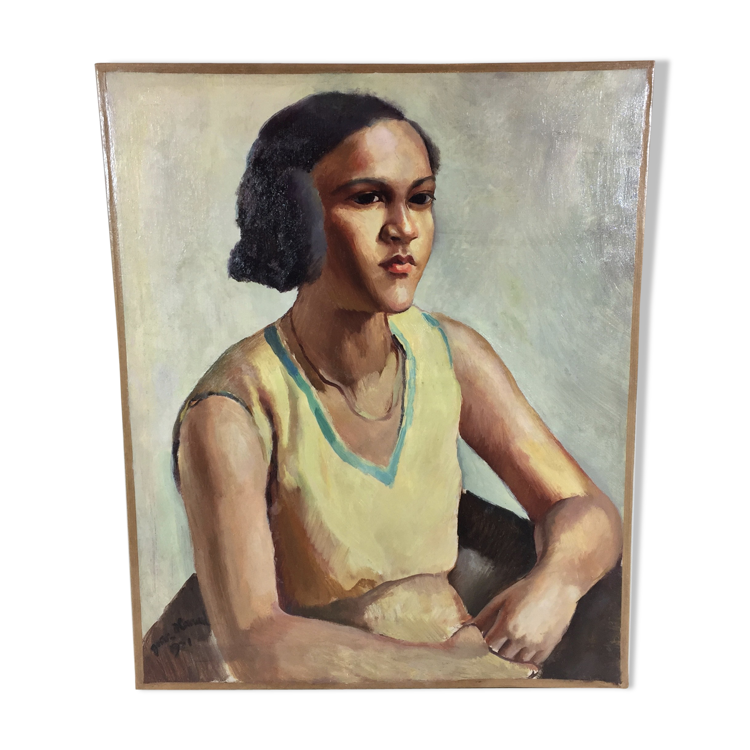 Portrait d'une jeune femme Selency