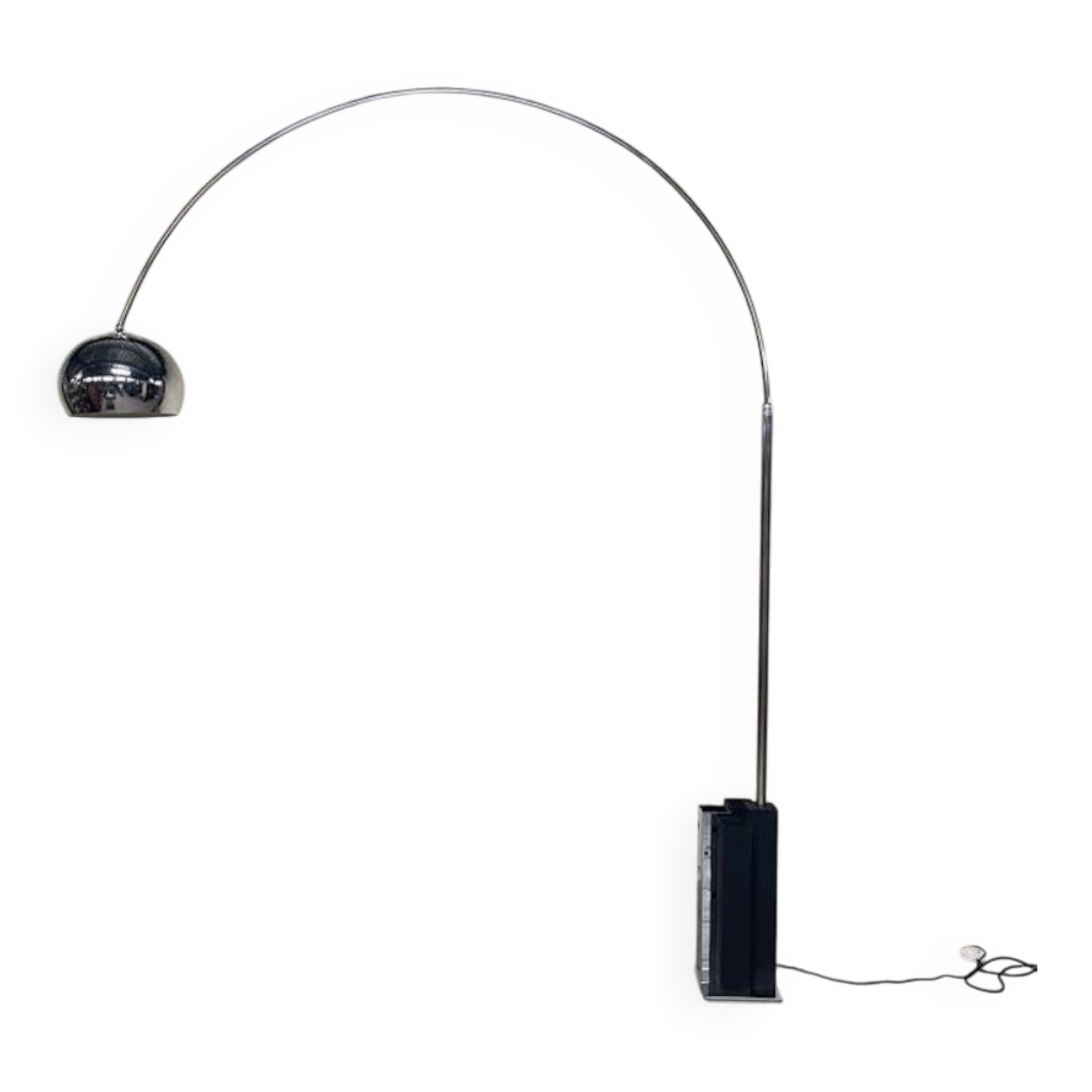 Arc floor lamp attributed to Goffredo Reggiani, 1970s