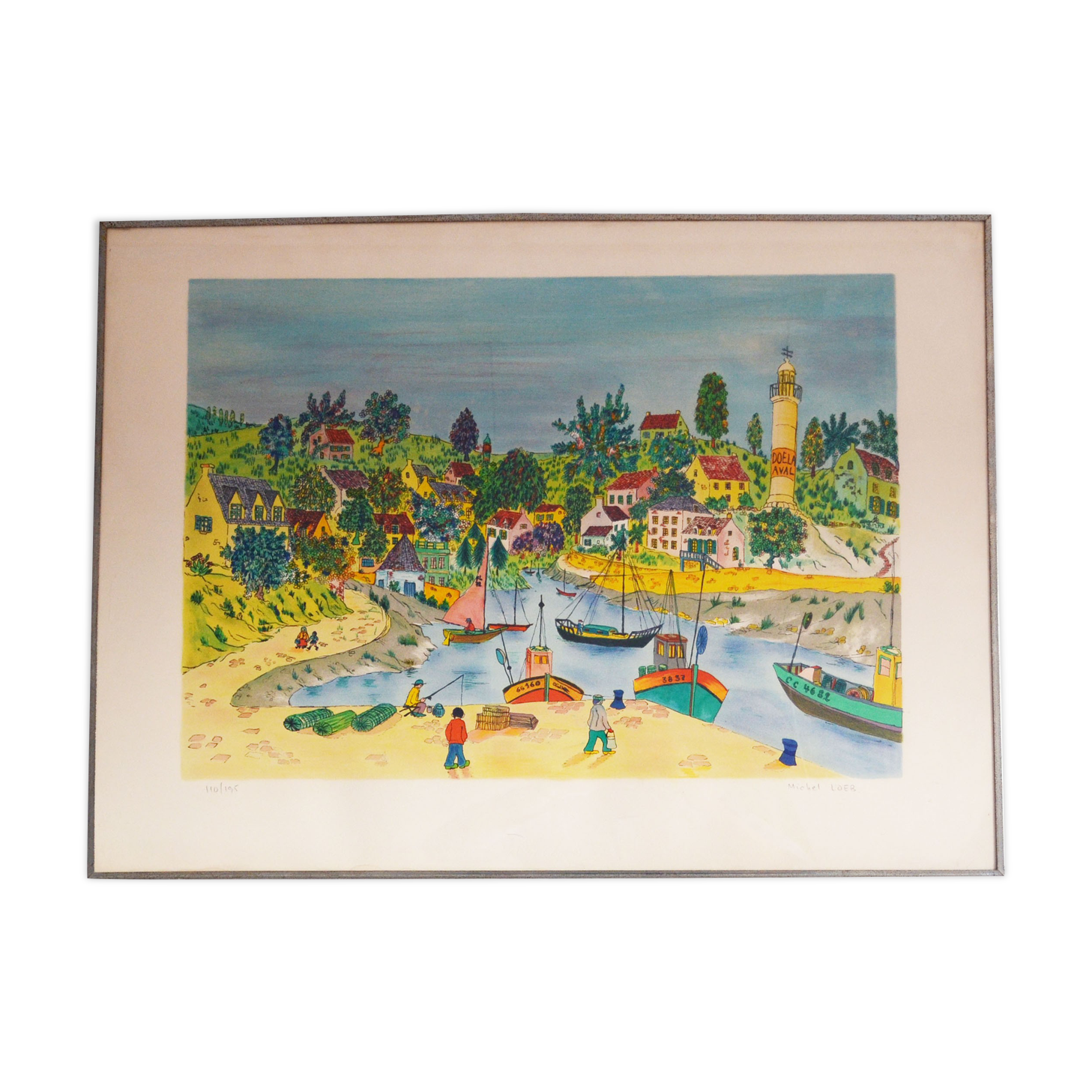 lithograph by Michel Loeb