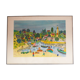 Lithographie signée michel loeb