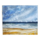 Vintage painting "Stormy Sky & Sailboats" – Signed canvas painting