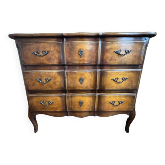 Louis XVI crossbow chest of drawers