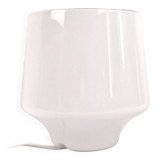 Vintage mid-century tapered glass bedside lamp or night light.