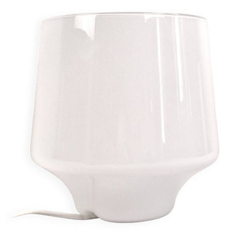 Vintage mid-century tapered glass bedside lamp or night light.