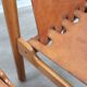 Set of 4 Ilmari Tapiovaara for La Permanente walnut & leather chairs 1960s