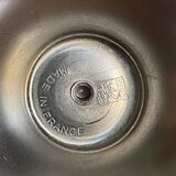 2 stainless steel candlesticks "made in france"