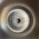 2 stainless steel candlesticks "made in france"