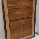 Golden mirror in louis-philippe style around 1870