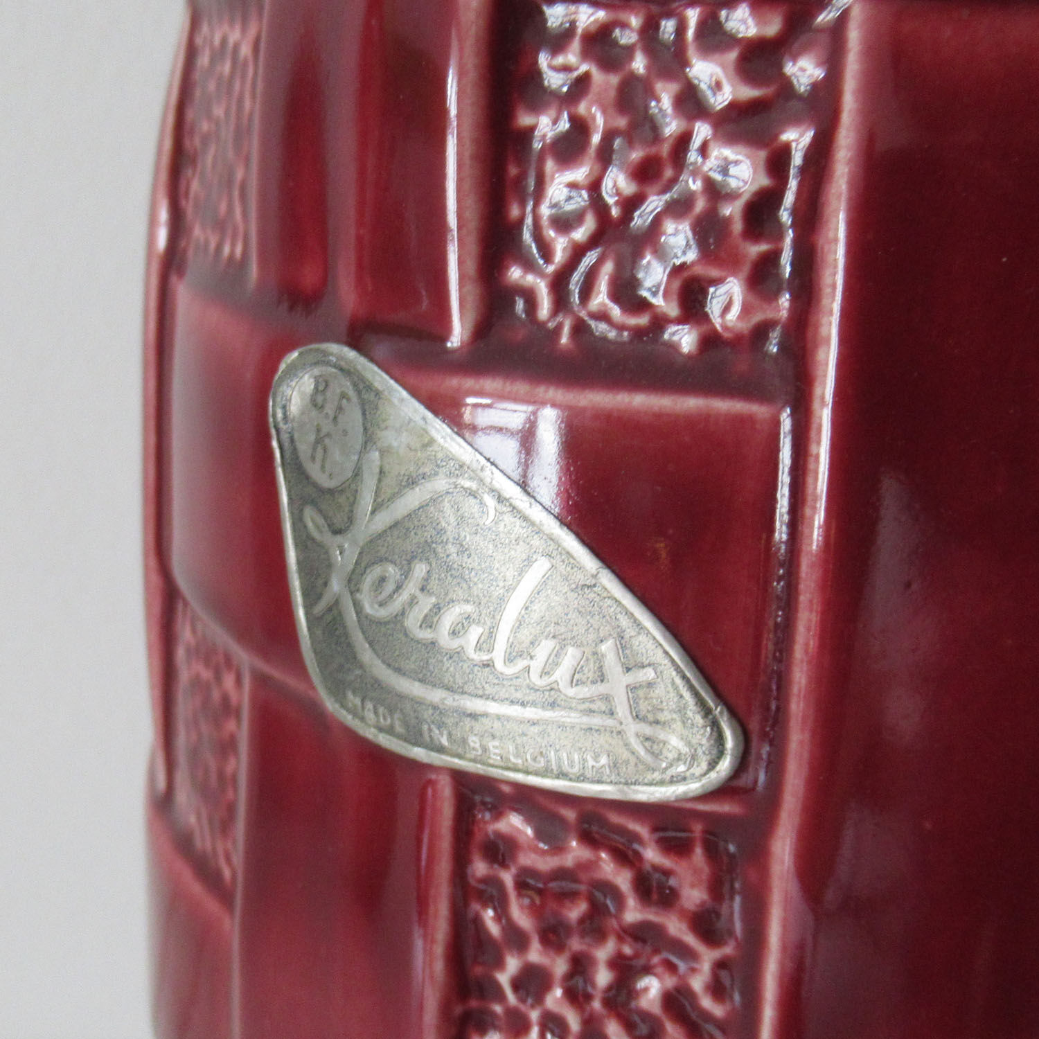 Keralux Vase 33/58 - E. D'Hossche , 1958