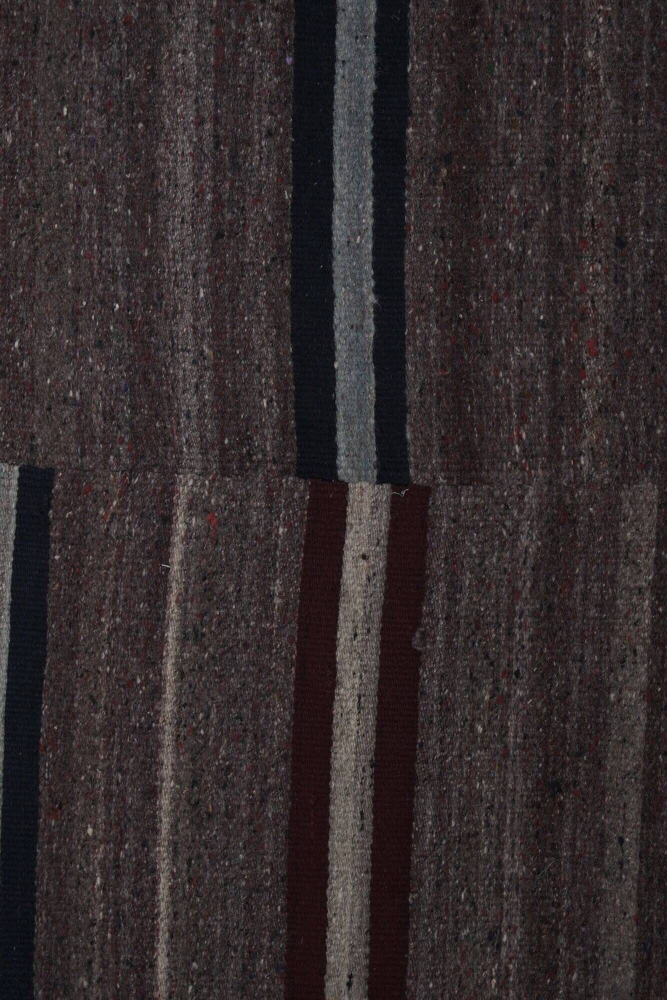Vintage Turkish kilim handwoven 286x293 cm