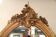 Oval mirror in gilded wood 98x63 cm