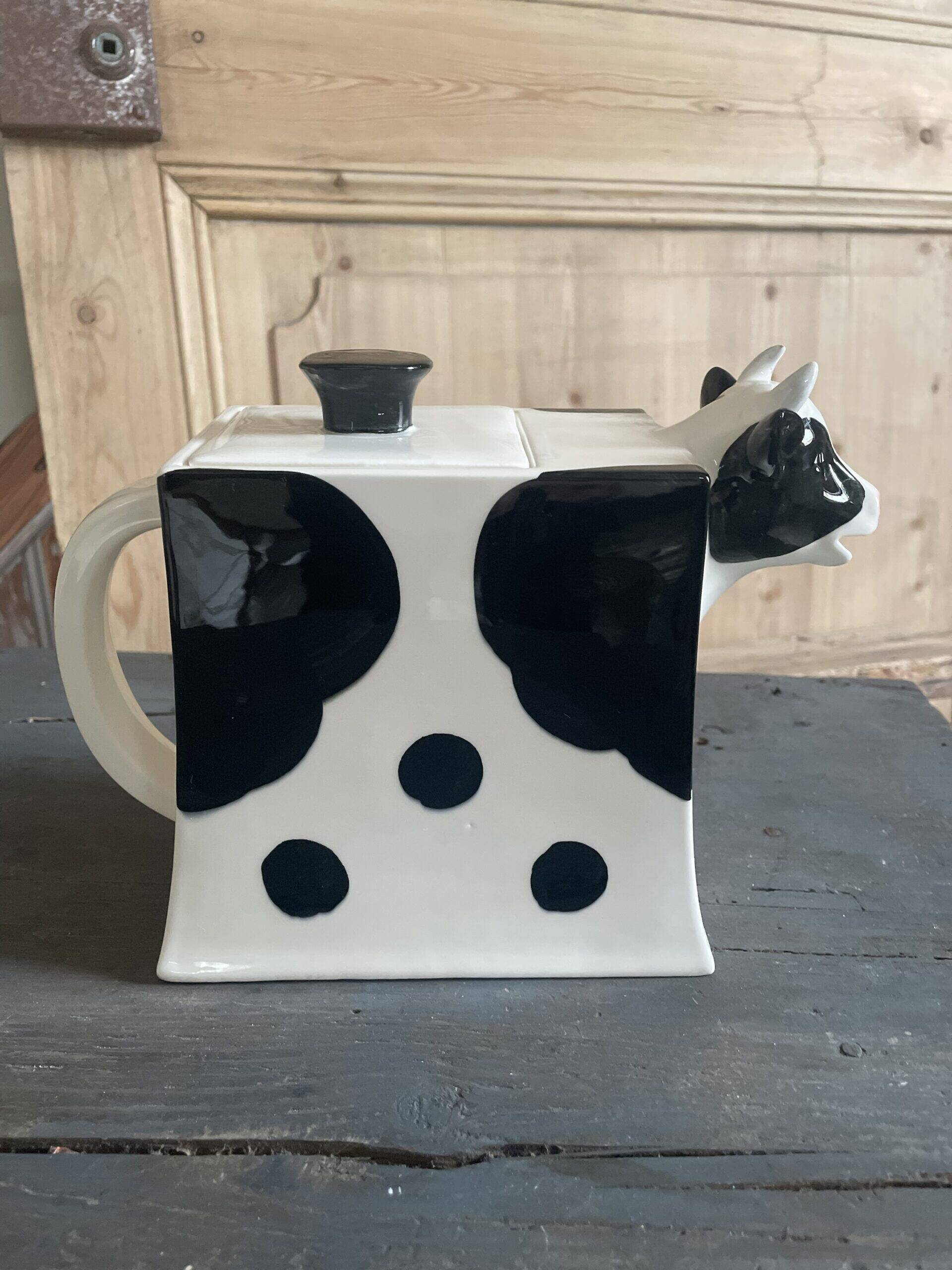 Théière vache