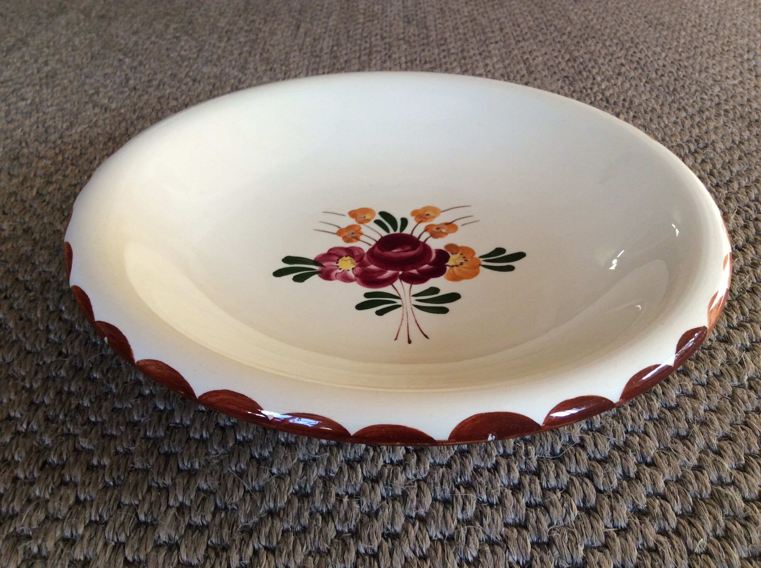 Vintage hollow dish