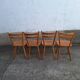 Chaises de bistrot des années 50 - 60