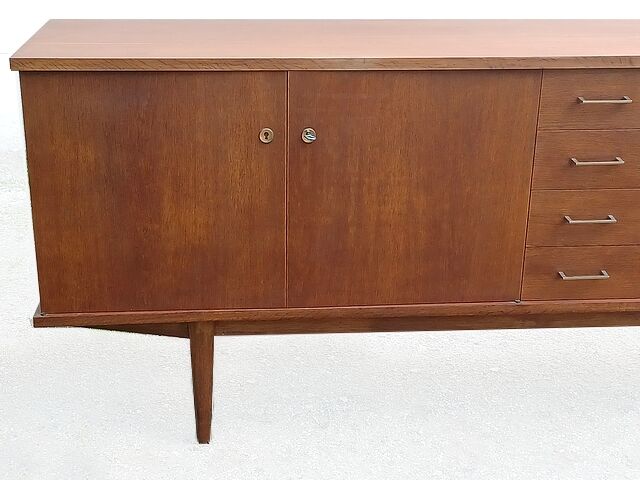 1950s solid wood sideboard