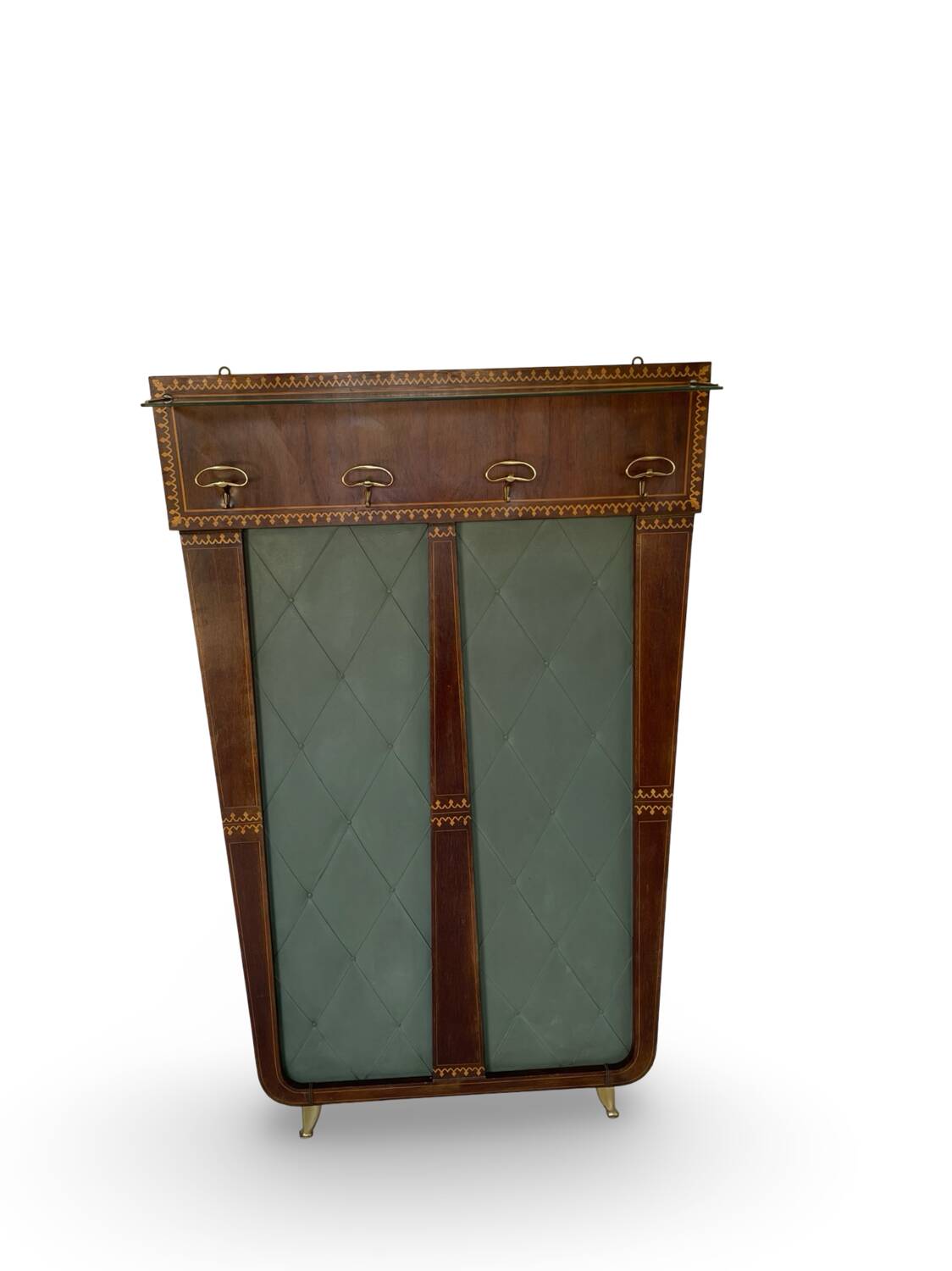 Porte-manteau mural italien des années 60