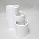Vase Aster blanc Giotto Stoppino Fratelli Brambilla
