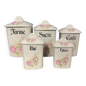 Set of storage jars