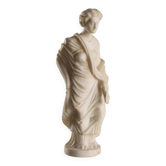 Sculpture d’une matrone romaine en marbre blanc, Italie, XIXe siècle