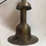 Old industrial brass hanging