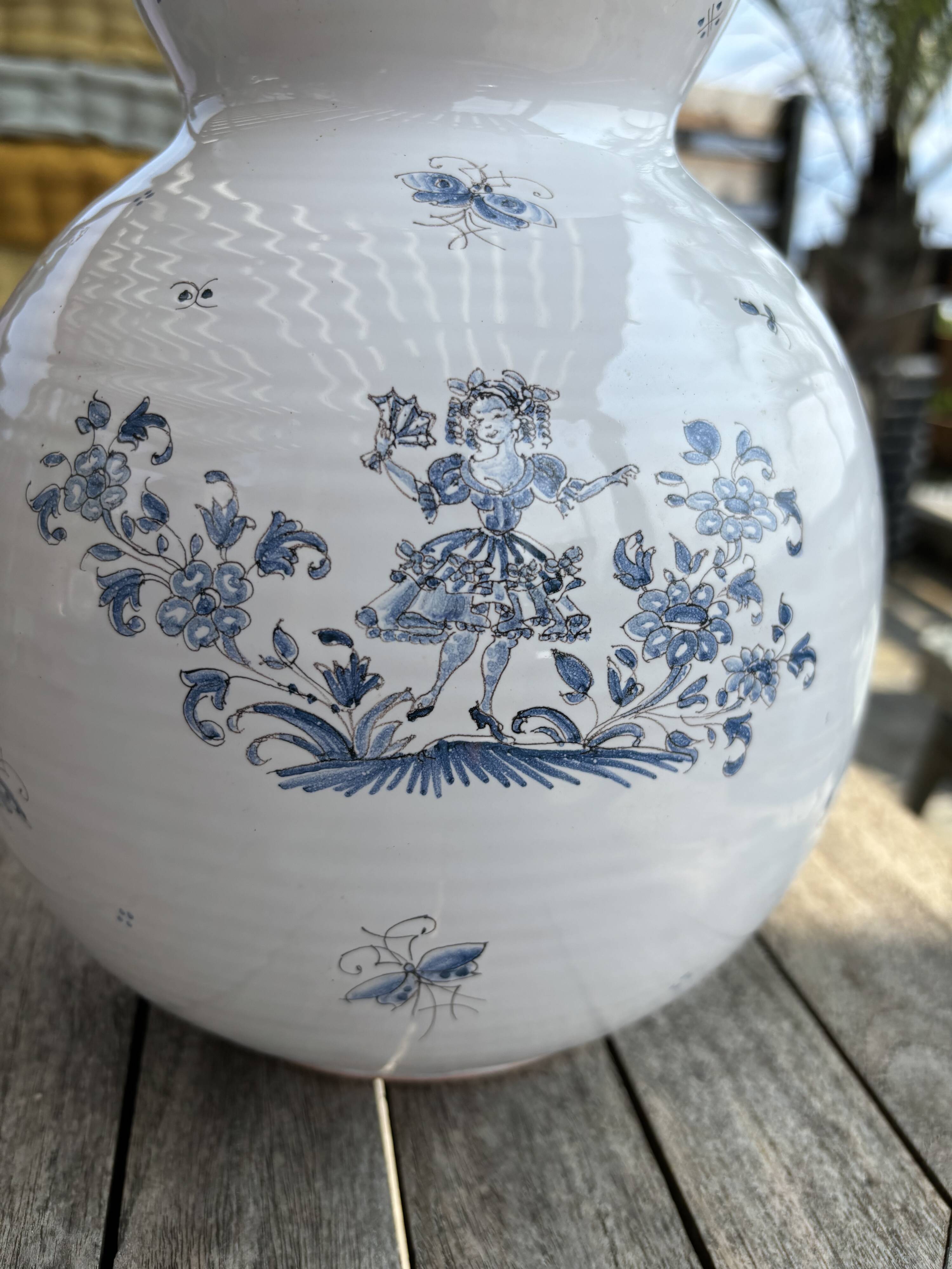 Double-bell lamp Atelier des Fontaines in Moustiers