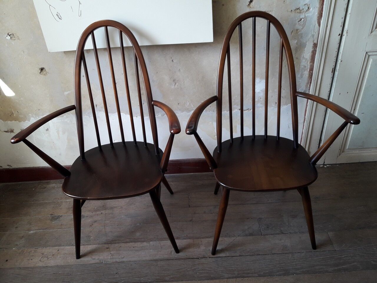 Pair of ercol chairs