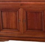 Antique Louis Philippe style solid wood sideboard