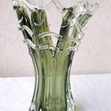 Blown glass vase