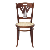 Chaise de bureau vintage en bois courbé, 1930-1950, Mundus, Autriche