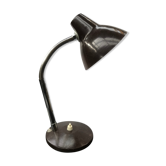 Lampe de bureau métal marron