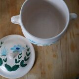 Hand-painted rustic soup