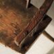 Fauteuil en bois massif, art populaire, Royaume-Uni , XIXᵉ siècle