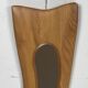 Miroir d’orme irlandais de forme libre par Sheamus Malone 2001