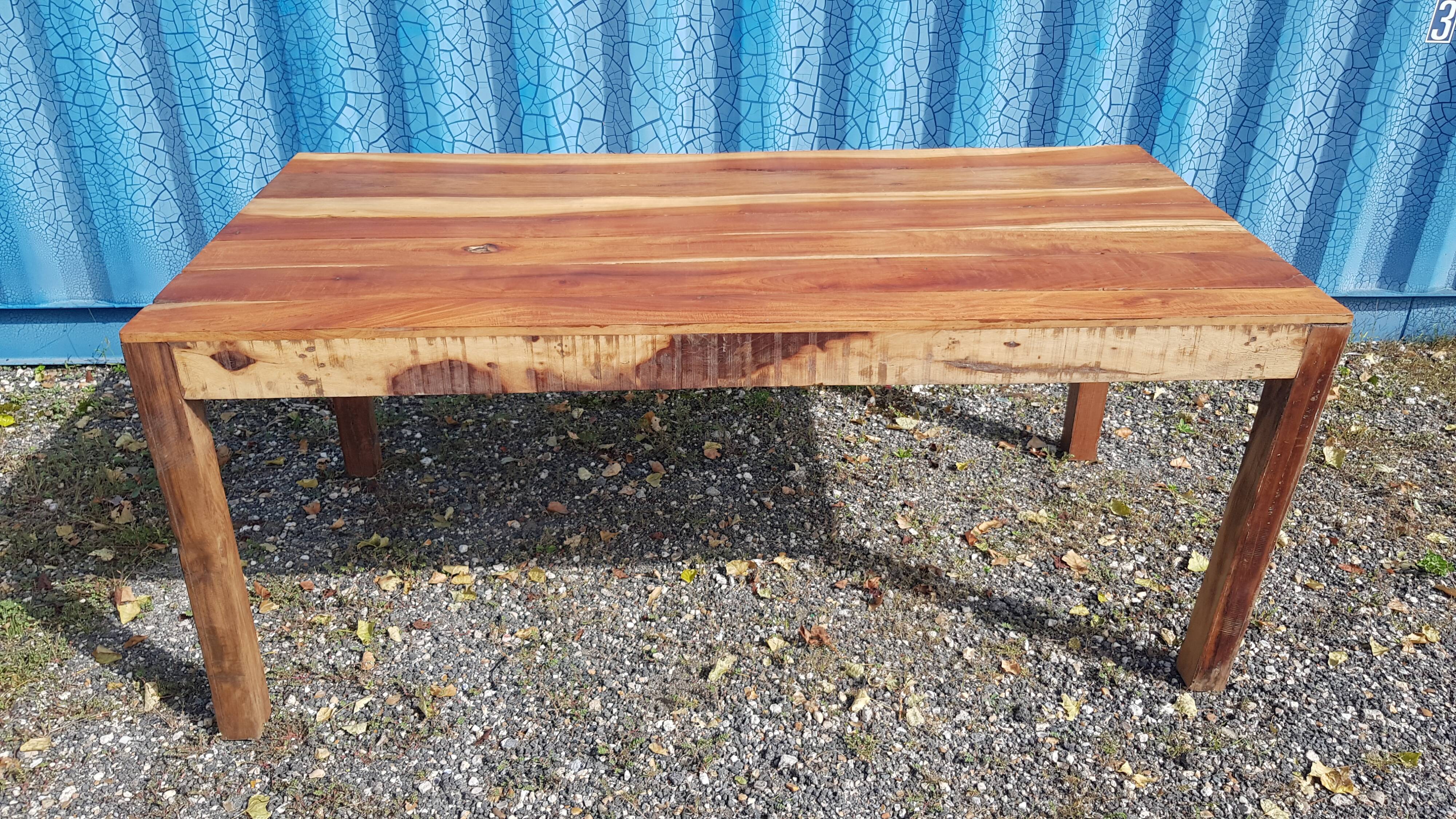 Teak dining table 180 x 90 x 76 cm