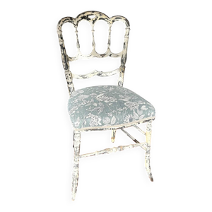 chaise Napoléon III - bleu