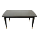 French Art Deco dining table in Macassar from 1940.