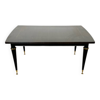 French Art Deco Macassar Dining Table 1940