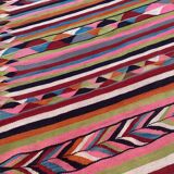 Very beautiful large old Kilim of Morocco 136x216 cm